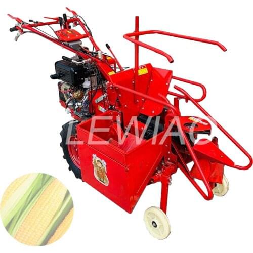 New Type Manual Wheat Dry And Wet Corn Harvester Corn Combine Harvester