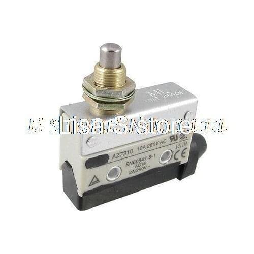 Panel Mount Push Plunger SPST Momentary Micro Limit Switch AZ7310
