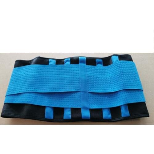 Black Blue Waist Trainer Belt for Women Waist Cincher Trimmer Slimming Body Shaper Belt Sport Girdle Belt