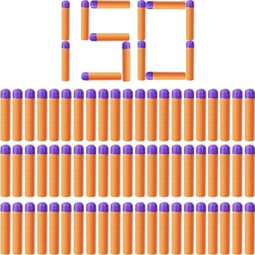 150Pcs Pack Mega Bullets for Nerf Toy Guns Sniper 9.5cm Rifle Darts for Nerf Accessoies Foam Compatible Blasters for Boys Party