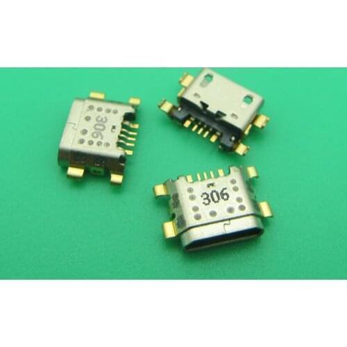 10pcs Micro 2.0 connector USB jack for phone charging used for phone for VIVO X9 plus