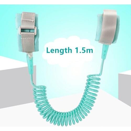 Toddler Safety Harness Leash Anti Lost Adjustable Wrist Link Traction Rope Wristband Belt Baby Kids for Child J0604