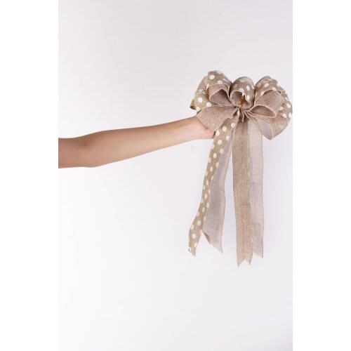 Christmas Bow Christmas Tree Decoration Xmas Ornament Bowknot Party Home Wedding Decoration New Year Ornaments Gift