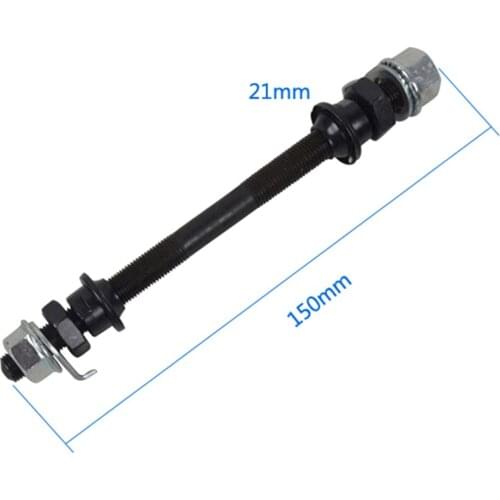 Cycling Hub Axle Solid Spindle Shaft Vintage Front Rear MTB Road Bike Accessory