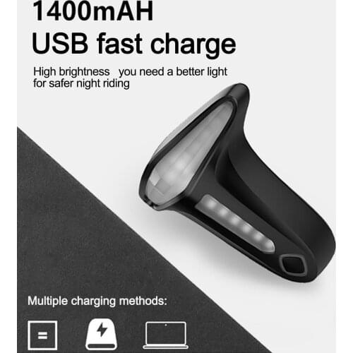Bike Brake Sensor Smart Taillight IP66 USB Charge Night Riding Bicycle Taillight Waterproof Warning Light Safety Smart Lamp