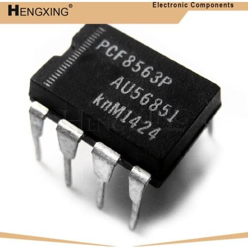 10piece PCF8563P PCF8563 8563P DIP-8 In Stock