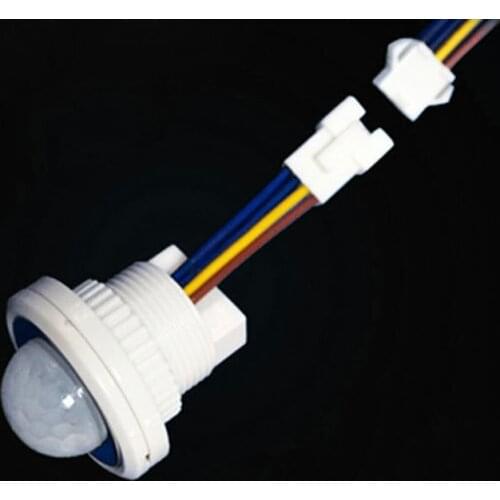 110 Degrees PIR Motion Sensor Switch Automatic 4-6M AC100-240V Security Infrared Motion Sensor Detector Wall LED Light Outdoor