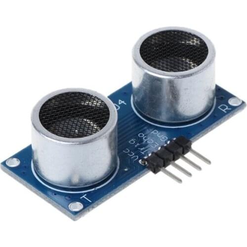 2pcs HC-SR04P Ultrasonic Distance Measuring Sonar Sensor High Operating Voltage 3V-5.5V 16mm Ultrasonic Ranging Module Probe