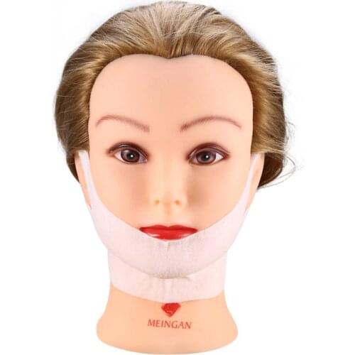 2Pcs Lifting Facial Mask V Shape Face Slim Chin Check Neck Lift Peel-off Mask V Shaper Facial Slimming Bandage Mask