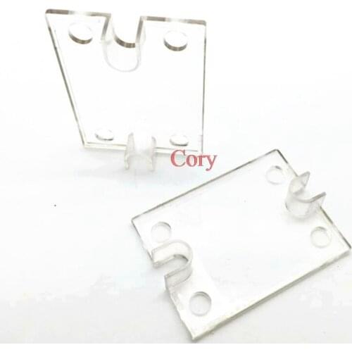 3Pcs Single Phase Solid State Relay SSR Protective Covers,Transparent Cover CZYC