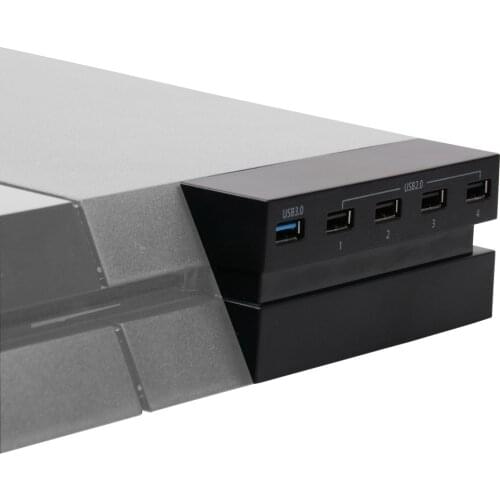 For PS4 Accessories 1* USB 3.0 High Speed USB Hub Extension USB Port 4* USB 2.0 Adapter for SONY PlayStation 4 Console