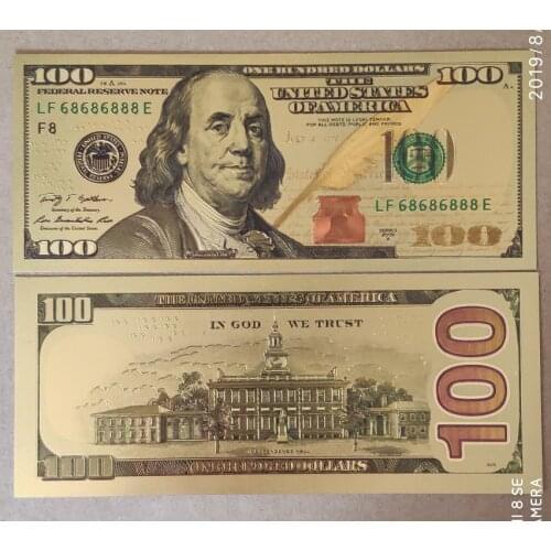 24k gold note collection display stamps