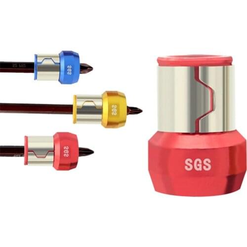 1/4” Metal Screwdriver Bit Magnetic Ring For 6.35mm Shank Anti-Corrosion Drill Bit Magnet Powerful Ring parafusadeira