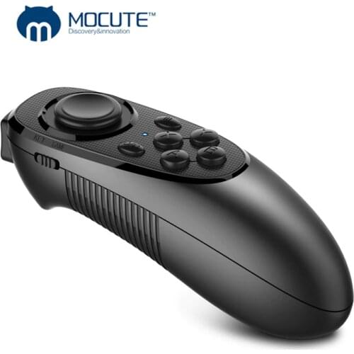 MOCUTE 052 Wireless Bluetooth VR Joystick Gamepad Remote Controller For Android iOS Phone PC TV Box 3D Virtual Reality Glasses