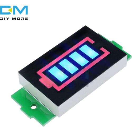 1S 2S 3S 4S 1 2 3 4 Series Li-po Li-ion Lithium Battery Capacity Indicator Module Display Electric Vehicle Battery Power Tester