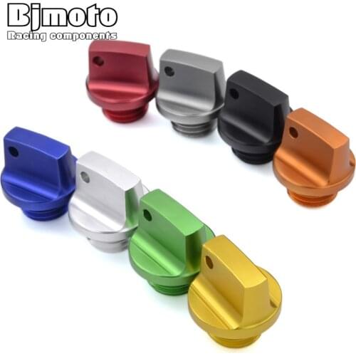 Motorcycle CNC Engine Oil Filler Screw Cover Plug M20*2.5 For DUCATI Multistrada 1200 2010-2016 For Yamaha MT09 FZ09 2013-2016