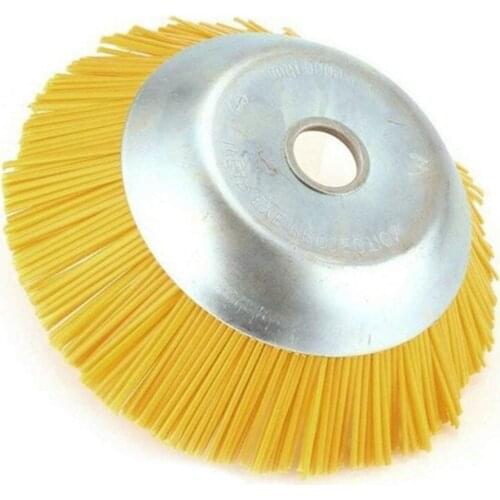 200mm/8Inch Nylon Straw Rope Trimmer Head Grass Brush Cutter Dust Removal Weeding Plate for Lawnmower