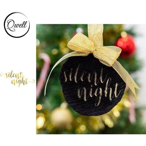 QWELL Word Hot Foil Plate for Scrapbooking and Cards Making Paper Craft New 2019 die