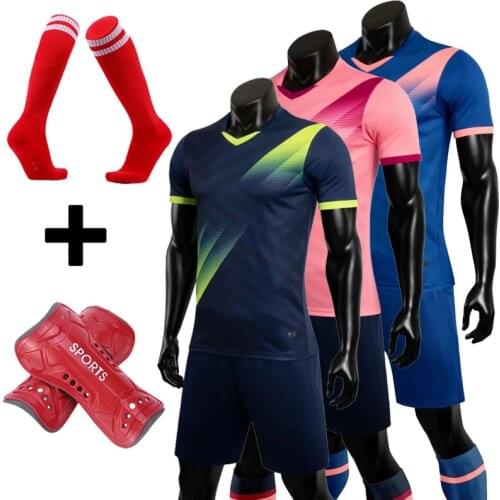 Survetement Football 2021Men Soccer jersey set uniforms Women Jersey Blank Sports Clothes Kids jerseys Football Training Suit