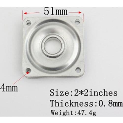 Heavy Duty Metal Bearing 360° Rotating Turntable Plate Rack Desk Display Base