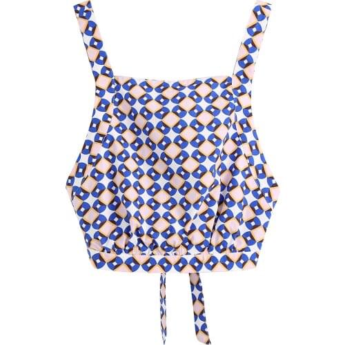 JC·KILIG 2021 Womens Geometric Print Top B1462