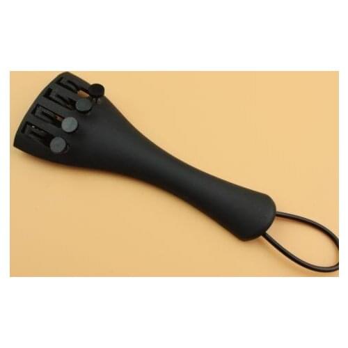 1pc 4/4 carbon fiber Violin Tailpiece fixed Tail Gut