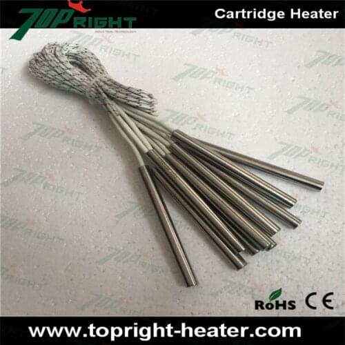 Dia 3/8" x 101.6mm electric cartridge heater for plastic injection molding machine