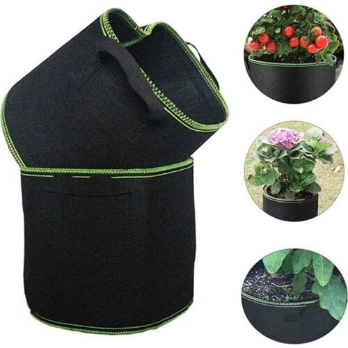 1 3 5 10 15 Gallon Plant flower Grow Bags pot home garden tools Potato strawberry fabric Vegetable jardin gardening growing pots