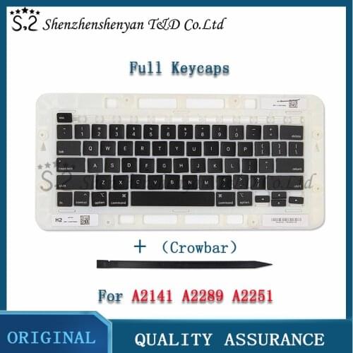 Laptop A2141 A2289 A2251 Key Keycaps Buttons Cap Keyboards Scissor Repair For Apple Macbook Pro Retina 13 "15" 2019 2020 Year