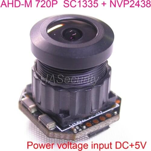 Mini 16x16mm AHD-M (720P) 1/3" SmartSens SC1335 CMOS sensor + NVP2438 camera PCB board module +M12 Lens (optional cable)