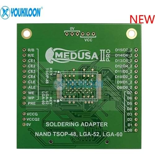 NEW Original Medusa Pro II Nand Adapter is intended for boIIreading/writing/erasing NAND data via soldering