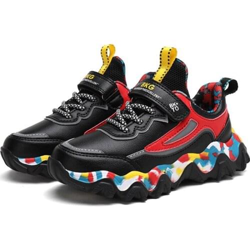 Autumn Kids Shoes For Girl Comfortable Sports Shoes For Girl Sneakers Casual Breathable Childrens Light Running non-slip Shoes