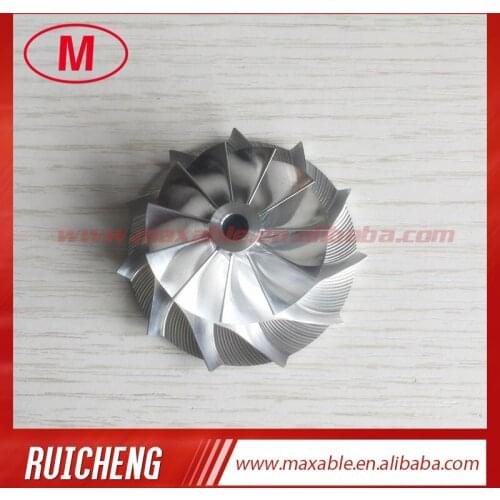 RHF5 36.60/52.50mm 11+0 blades turbo turbocharger aluminum 2618/Billet/milling compressor wheel for VJ26