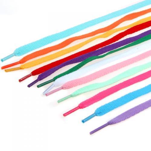 24x Womens Mens Shoelace Shoes 8mm Wide For Athletic Outdoor Sneaker
