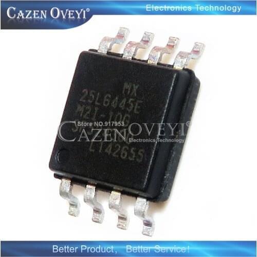 1piece MX25L6445EM2I-10G 25L6445EM2I-10G MX25L6445E MX25L6445 25L6445E SOP-8 New original In Stock