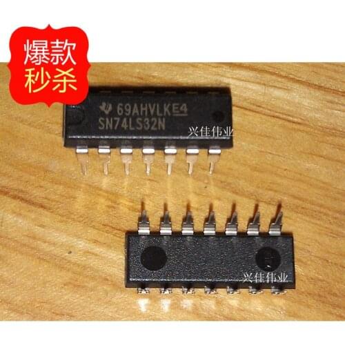 10PCS New original authentic SN74LS32N 74LS32 DIP-14 logic chips