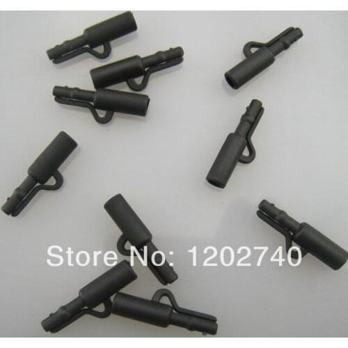 1000 x Safety Lead Clips in Black for Carp Fishing-Fits UK size 8 Rolling Swivels-Carp Terminal End Tackles for Carp Fishings