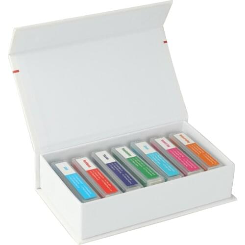 35 Piece of Colorful Microscope Specimens Biological Specimen Slides Primary and Secondary Gifts