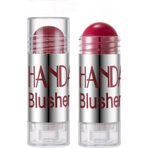 8 Colors Chubby Crayon Blush Stick Moisturizing Smooth Rouge Pen Long-lasting Blush Cream Blush Stick Rouge