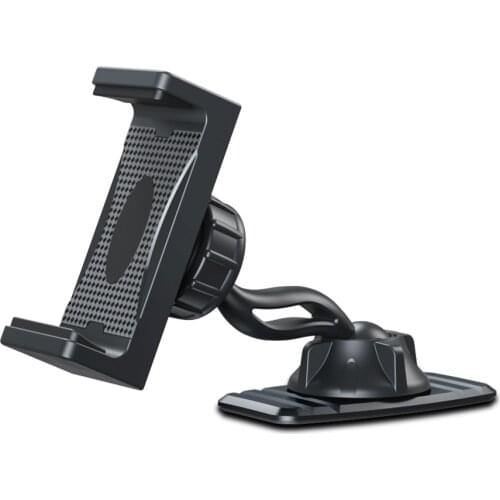 Univerola automotive center adsorbed 360 Degree Rotation No Magnetic Mobile Holder for Car Dashboard Windscreen or Work Desk