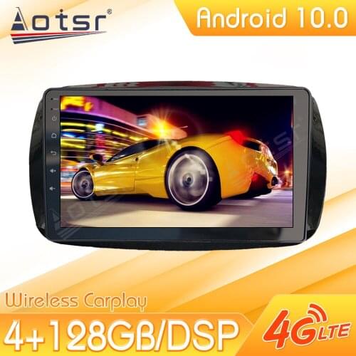 Android Car Multimedia Stereo Player For Benz Smart 2016 - 2019 Tape Radio Recorder Video Auto GPS Navi Head Unit No 2Din 2 Din