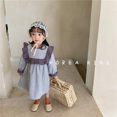 Girl Dress Kids Baby Gown 2021 Elegant Spring Autumn Toddler Princess Outwear School Beach Uniform Dresses Children Clothing
