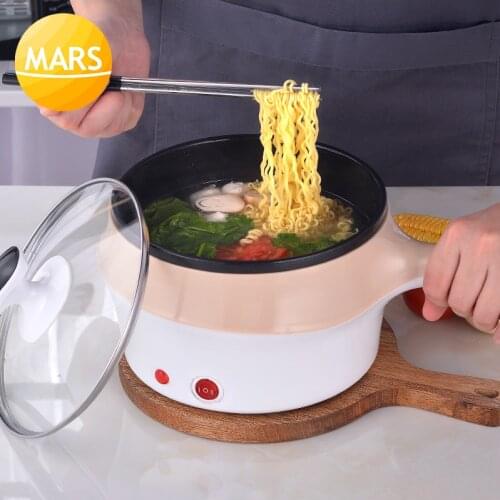 MARS electric student mini rice cooker multi-function baby cooking milk noodle electric plug small electric pot