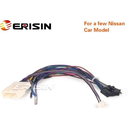Erisin Nissan-Cable-A1 Univeral Car Connect Power Cable For ES2749U ES8149U