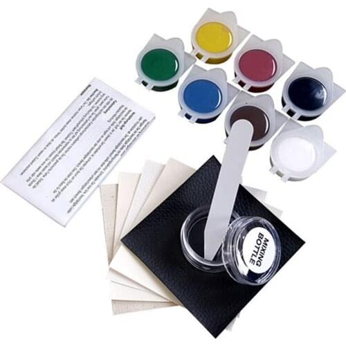 Heatless Liquid Leather Vinyl Repair Kit Tool for Car Seats Couches Coats Holes Scratch Cracks M8617