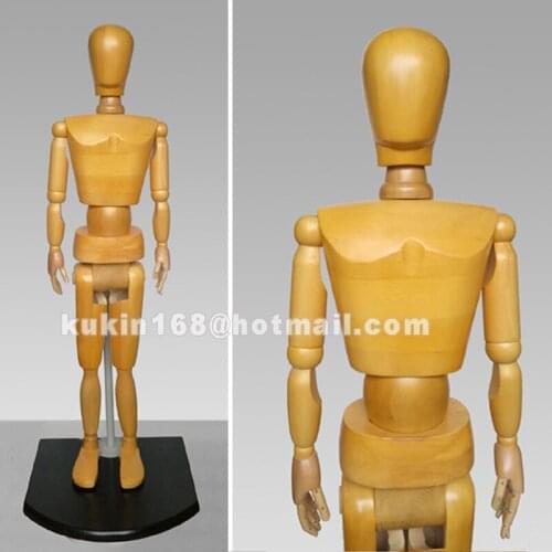 Wooden childrens mannequin, Boys or girls display mannequin