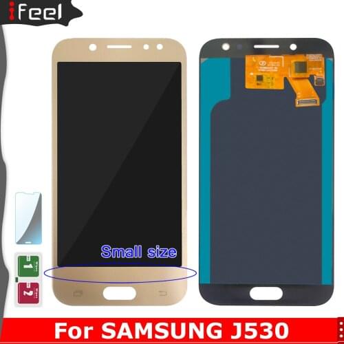 Not Full Screen AMOLED For Samsung Galaxy J5 2017 J530 SM-J530F J530M LCD Display Touch Screen Assembly Tempered Replacement