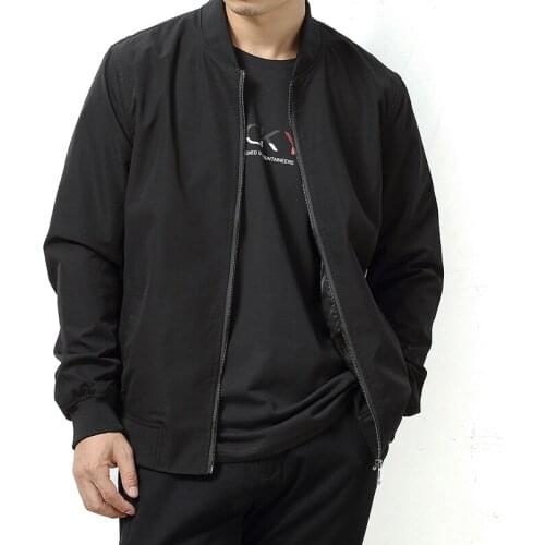 NEW large size 8XL 7XL 6XL 5XL Breathable Mens Jackets Casual Cozy Male Jacket Solid Spring And Autumn Jackets Man