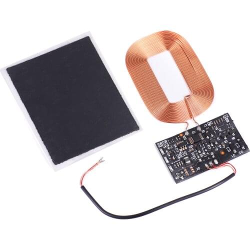 Qi Wireless Charging Standard Universal Wireless Charger PCBA Circuit Board with Coil DIY QI Wireless Receiver