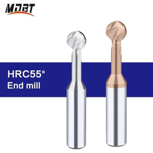 Ball T End Mill Solid Carbide End Milling Cutter R1 R2 R3 R4 R5 R6 Ball End Mill CNC Tool